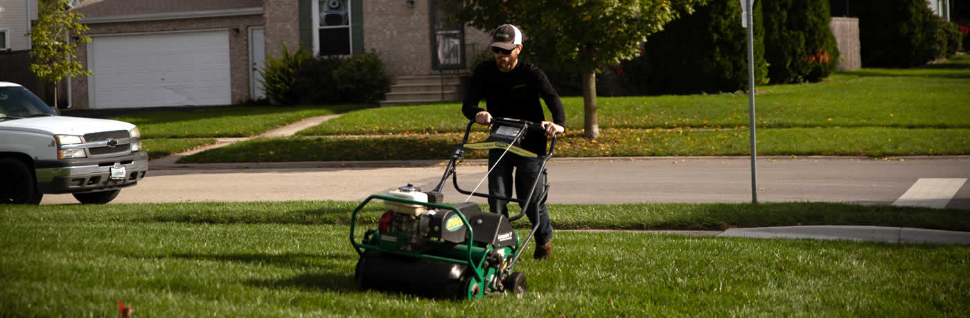 Lawn Aerating Company Illinois