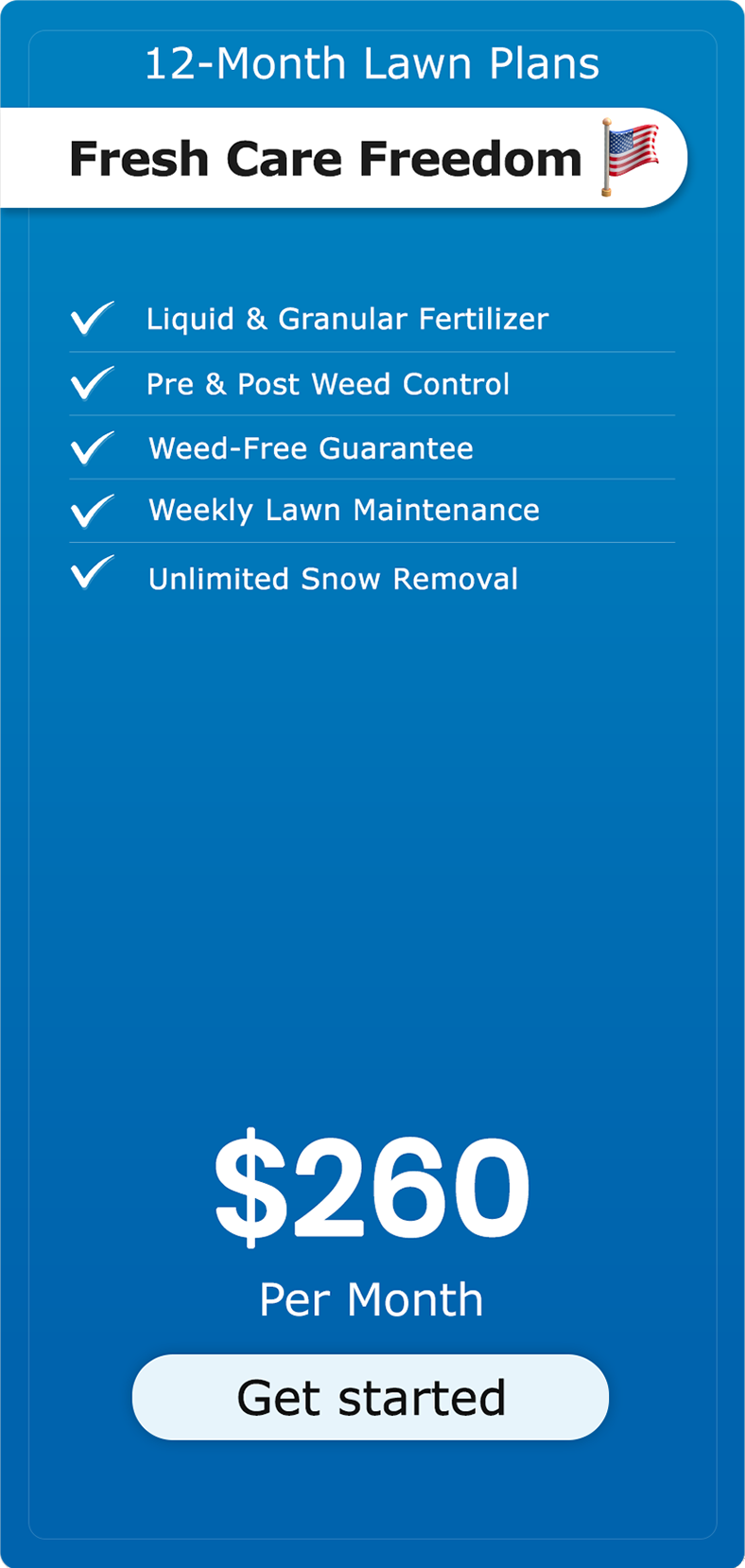 Lawn Carep Plan Fresh Care